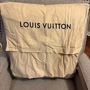 Louis Vuitton Dust Bag Envelope Flap Style  23"x20" X-Large See Photos